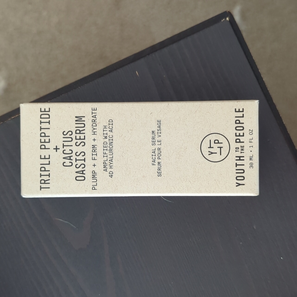 Youth to the People Triple Peptide + Cactus Oasis Serum FULL SIZE